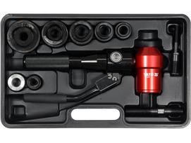 Yato YT-18900 hidraulinis skylių presavimo rinkinys, 22-60mm, 6t, 3mm, sukama galva, dėkle