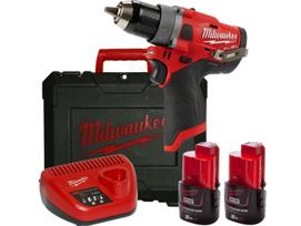 Akumuliatorinis gręžtuvas M12 FDD2-202X 12V (2x2,0Ah) 4933479873 MILWAUKEE