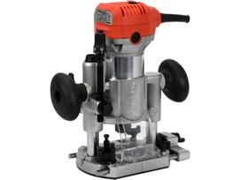 Yato YT-82390 viršutinis frezeriai, 710W, 13000-33000 aps/min, 220-240V, 50Hz, 6/8mm, 20mm, 45/90°, minkštas paleidimas, IPX0