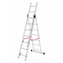 Kombinuotos kopėčios BASIC 3x7 laipteliai 150kg AW23079 AWTOOLS