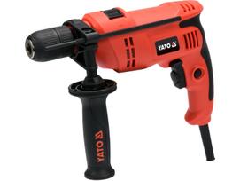 Yato smūginis gręžtuvas YT-82034, 710 W, 0-2800 aps./min, 13 mm, 3 m maitinimo laidas, IP20, 2 funkcijos