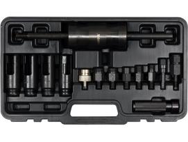 Yato Purkštukų ištraukimo rinkinys YT-06174, 14vnt, 1/2" (12.7mm), anglinis plienas, oksiduotas, suderinamas su Bosch, Delphi