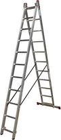 Kombinuotos kopėčios CORDA 2x11 laiptelių 150kg 030221 KRAUSE