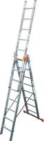 Kombinuotos kopėčios MONTO 3x8 laipteliai 150kg 129741 KRAUSE