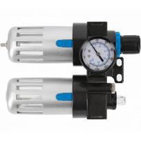 Hogert HT4R875 Filtras su reduktoriumi ir tepalu purkštuvu, 1/4", 9 bar, 90/60 cm³, manometras