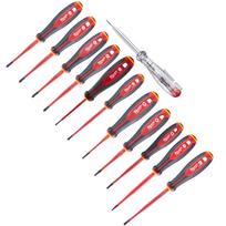 Elektriko atsuktuvu komplektas (12 vnt.) VDE 1000V 4932479095 MILWAUKEE