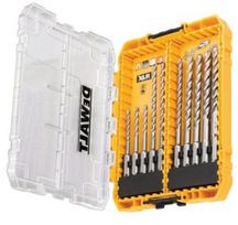 Grąžtų komplektas, SDS PLUS 10 vnt., 5-12mm, EXTREME 2; DT70752-QZ DEWALT