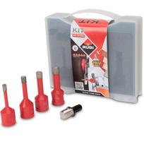 Crown gręžimo rinkinys KIT MINI DRYGRES; 50938 RUBIS