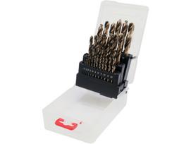 Co-Hss spiralinių grąžtų rinkinys 25 vnt. 1-13 mm YT-41605 YATO