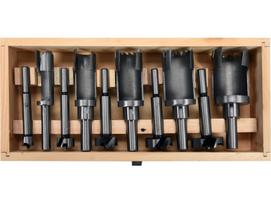 10 vnt. grąžtų ir mazgų gręžimo rinkinys 15-35 mm YT-33837 YATO