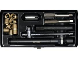 Yato Uždegimo Žvakės Sriegio Remonto Rinkinys YT-17581, 10mm, 15mm, M14x1.25, HSS, 3/8" laikiklis, 20 movų, specialus kaištis
