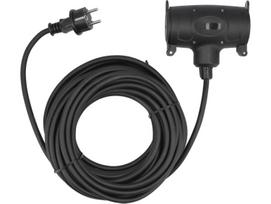 Yato Pailginimo Laidas Guminėje Apsaugoje YT-81031, 15m, 230V, 16A, IP44, 3Gx1.5mm², 1 lizdas