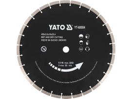 Yato Deimantinis pjovimo diskas YT-60004, 400mm, 25,4mm, 2,6mm, 3,6mm, 10mm, 28 dantų, plienas 65Mn
