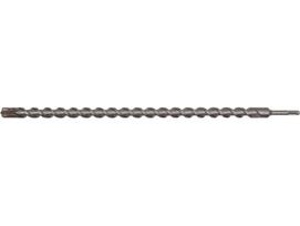 Yato gręžtuvas mūrim YT-41968, 25mm, 600mm, 40HRC, 40Cr, viengubas spiralė, DD karbidas, SDS-Plus, X-žiedas