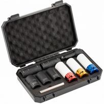 Hogert ratų intervencijos kištukų rinkinys 10 vnt, HT4R108, 1/2", CrMo plienas, naujas, plastikinis dėklas