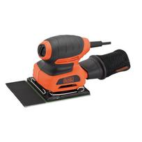1/4 apdailos šlifuoklis + 1 šlifavimo lapas KA401LA-QS BLACK DECKER