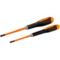 Elektrinių atsuktuvų rinkinys ERGO™ Combi slim 2 vnt - PZ1/SL5; PZ2 / SL6 – 1000 V VDE, BE-9890SL BAHCO