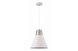 Lubinis šviestuvas GIANNI L,8150,AC220-240V,50/60Hz,1*E27,maks.40W,IP20,Skersmuo 32cm,vienvietis,balta/sidabrinė