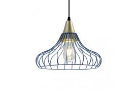 Lubinis šviestuvas LOTTE,2660,AC220-240V,50/60Hz,1*E27,IP20,skersmuo 33cm,vienvietis,mėlynas
