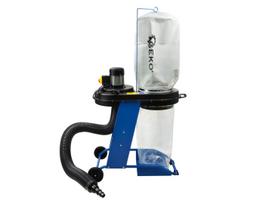 Geko Dulkių surinkėjas G81019, 550W, 230V, 2840 aps./min, 1150 m3/h, 170 cm, fi 100 mm, guminiai ratai, audinio filtras