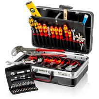 Rīku kaste "Vision27", KNIPEX, 00 21 21 HK S, 52 rīki, 27 litri, 20 kg slodze