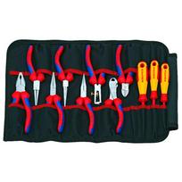 Rīku ruļļi, KNIPEX, 00 19 41, 8 knaibles un 3 skrūvgrieži, izturīgs poliesters, 450 x 290 mm
