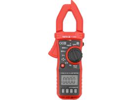 Yato Įtempimo multimetras YT-730933, 10mA-1000A, 0-750V AC, 0-1000V DC, 0-60 MΩ, 0-100 mF, -30 iki 1000 °C, NCV