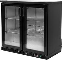 Pudeļu dzesētājs YG-05355, YATO, 2 durvis, 227L, automātiskā atkausēšana, LED apgaismojums