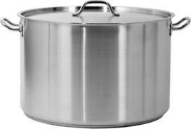 Profesionalus puodas su dangčiu maisto gaminimui restoranuose ir virtuvėse 62.8L 50x32cm nerūdijantis plienas 21/0 indukcinėms viryklėms YG-00029 YATO
