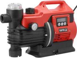 Elektroninis sodo siurblys su filtru ir ekranu laistymui ir vandens perpumpavimui automatinis 850W 3600l/h 3.8bar 38m YT-85371 YATO