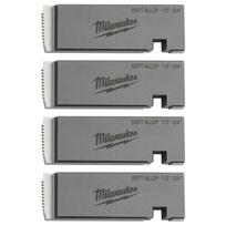 Milwaukee vamzdžių sriegimo štampai PTR2D 4932492924, 1/2-3/4 colio, BSPT, lydinys, MXF PTR2