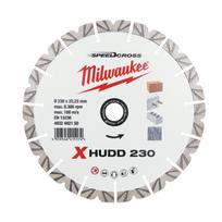 Milwaukee deimantinis pjovimo diskas XHUDD 230 4932492150, 230mm, 22.23mm, 15mm, 2.6mm, 1 vnt, kietoms statybinėms medžiagoms