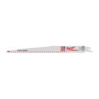 Milwaukee pjūklo geležtė 48016036 S1111DF, 230mm, 50 vnt, Bi-Met,Co, 5 dantys colyje, FANG TIP, NAIL GUARD