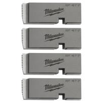 Milwaukee vamzdžių sriegimo štampai PTR2D 4932492927, 1-2 colio, BSPT HS, MXF PTR2