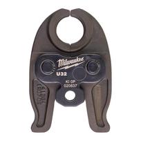 Milwaukee presavimo žnyplės Jaw J12 U32 4932430301, 32 mm, U profilis, M12, 1 vnt., M12 HPT, M12 ONEHPT