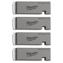 Milwaukee vamzdžių sriegimo štampai PTR2D 4932492928, 1/2-3/4 colio, BSPT HSS, MXF PTR2
