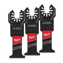 DAUDZFUNKCIONĀLĀ INSTRUMENTA PIEDERUMI – OPEN-LOK UNIVERSĀLIE ASMEŅI, MULTI-MAT BLADE NIT.CARBIDE 35MM - 3 PC, 48851573 MILWAUKEE