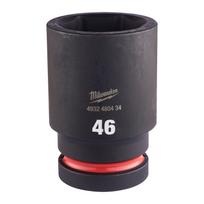 SHOCKWAVE™ IMPACT DUTY TRIECIENIZTURĪGAS UZGRIEŽŅU MUCIŅAS, 46 MM 1" IMPACT SOCKET DEEP - 1PC, 4932480434 MILWAUKEE