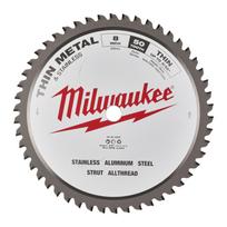 Milwaukee diskinio pjūklo geležtė metalui 48404520, 203mm, 8 col., 50 dantų, 1.8mm pjūvis, ⅝ col. velenas