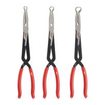 Milwaukee Hose Grip Pliers 4932492503, 3 vnt., 8/12,7/19 mm, ilgos rankenos, daugiafunkcinės gniaukšto zonos