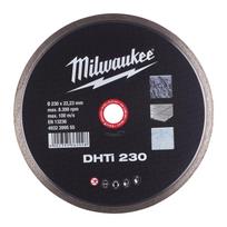 Milwaukee deimantinis pjovimo diskas DHTi 230 4932399555, 230mm, 22.23mm, 8mm, 2.6mm, keraminėms plytelėms, natūraliam akmeniui