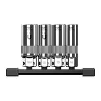 Milwaukee uždegimo žvakių galvučių rinkinys 4932498383, 4 vnt, 14 mm, 16 mm magnetinis, 18 mm, 21 mm magnetinis