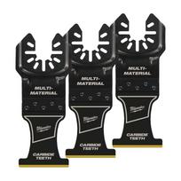 DAUDZFUNKCIONĀLĀ INSTRUMENTA PIEDERUMI – OPEN-LOK UNIVERSĀLIE ASMEŅI, MULTI-MAT BLADE TI. CARBIDE 35MM - 3 PC, 48851523 MILWAUKEE