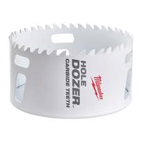 Milwaukee karbido vainikinis grąžtas 49560738, 89mm, 3 ½ colio, 41mm pjovimo gylis, 1 vnt, TCT Hole Dozer