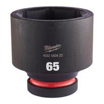 SHOCKWAVE™ IMPACT DUTY TRIECIENIZTURĪGAS UZGRIEŽŅU MUCIŅAS, 65 MM 1" IMPACT SOCKET STD - 1PC, 4932480422 MILWAUKEE