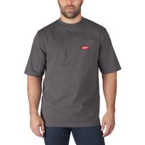 Milwaukee darbo marškinėliai WTSSG 4933478234, XL, pilka, 230 g/m², 60/40 medvilnės poliesterio mišinys, UV apsauga 30+
