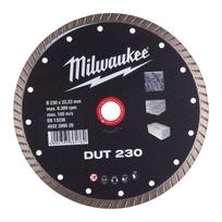 Milwaukee DUT 230 deimantinis diskas 4932399529, 230mm, 22.23mm, 10mm, 2.6mm, betonui, granitui, keramikai