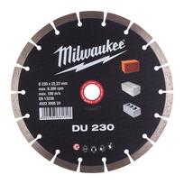Milwaukee deimantinis diskas DU 230 4932399524, 230mm, 22.23mm, 10mm, 2.6mm, betonui, porotonui, šiferiui