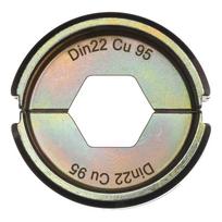 PRESES VEIDNES DIN STANDARTS, VARA, DIN22 CU 95 - 1 PC, 4932451749 MILWAUKEE
