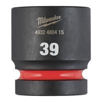 SHOCKWAVE™ IMPACT DUTY TRIECIENIZTURĪGAS UZGRIEŽŅU MUCIŅAS, 39 MM 1" IMPACT SOCKET STD - 1 PC, 4932480415 MILWAUKEE